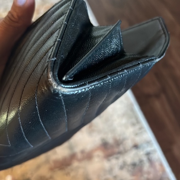 Saint Laurent Monogram Large Quilted Leather Continental Wallet - Picture 7 of 10